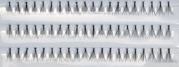 False lash clusters, black