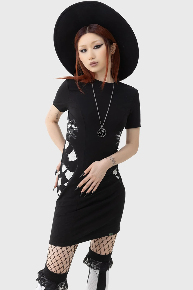Killstar Sandworm Bodycon Dress
