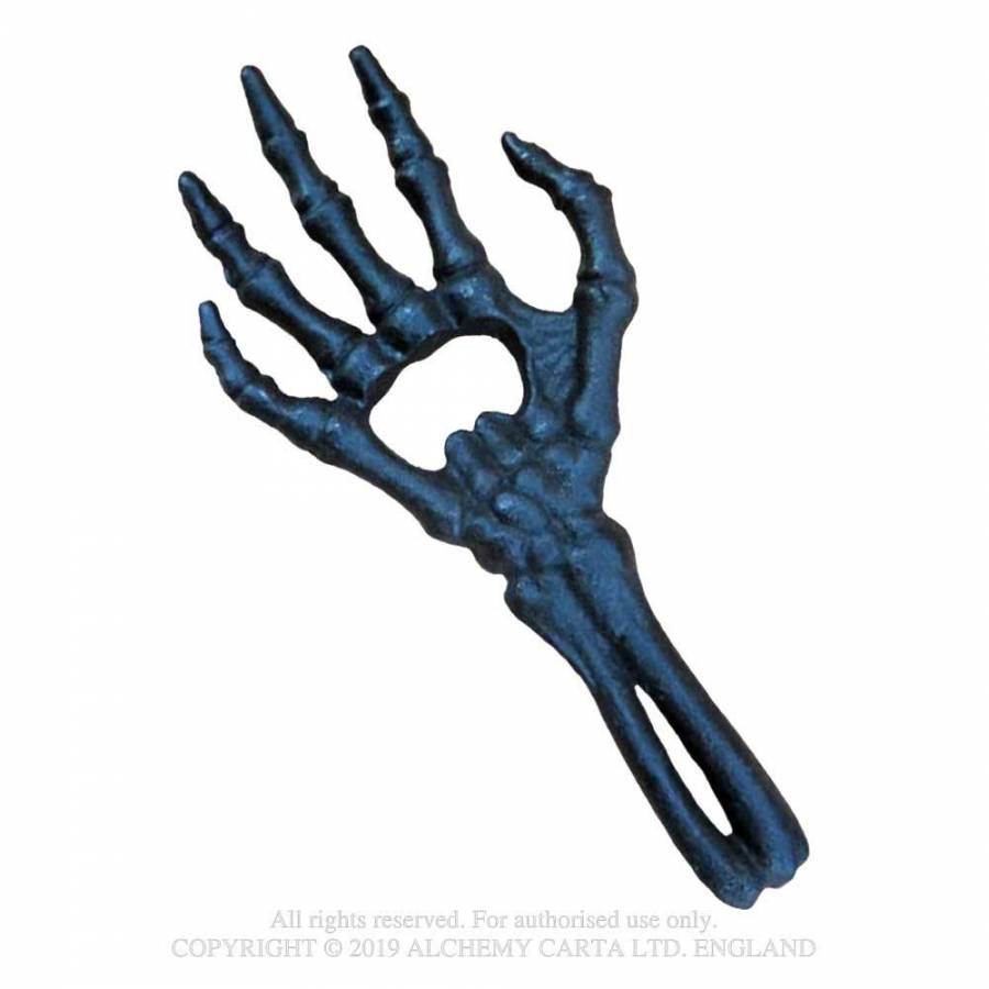 Alchemy Skeletal Hand - Bottle Opener, Black