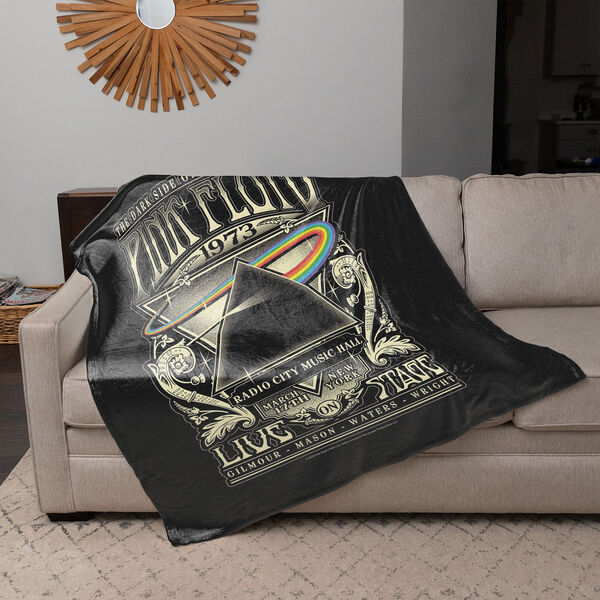 Pink Floyd Dark Side of the Moon blanket