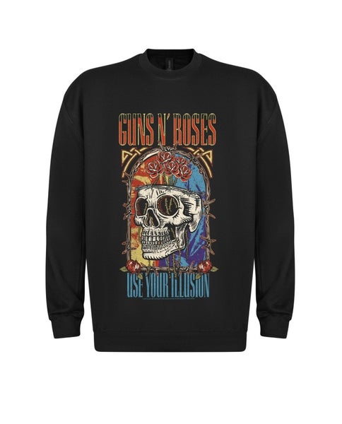 Guns N' Roses: Use Your Illusion Skull - Sweatshirt