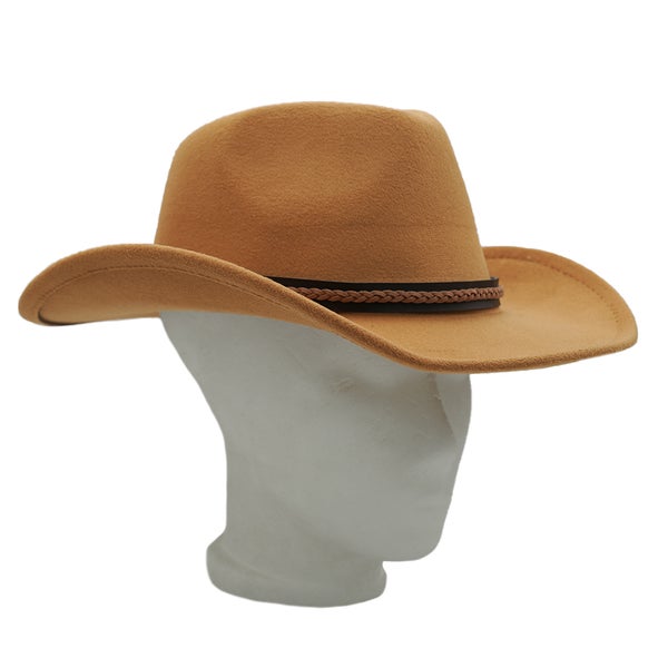 Vaalea western hattu